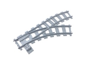 Right Switch Curved 45 deg. R40