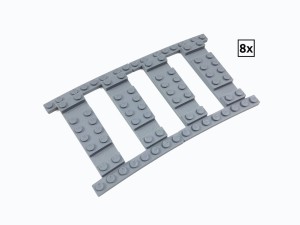 Ballast Plate R88 Set - 8 pieces for 8 R88 tracks