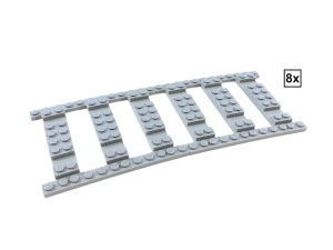Ballast Plate R120 Set - 8 pieces for 8 R120 tracks