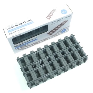 Double Straight Track Set - 10 pcs