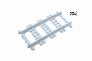 R152 Curved Track Set, 32 Sections, Half Circle