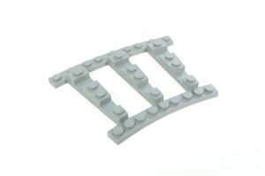 Ballast Plate for Narrow Curved Track R24, 4x, Quarter Circle