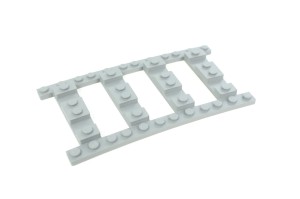 Ballast Plate for Narrow Curved Track R72, 8x, Quarter Circle