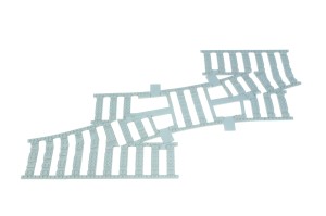 Ballast Plate for Left Double Slip Switch R104