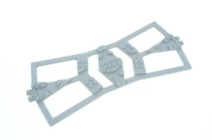 Ballast Plate for Double Slip Crossover R104 Adapter