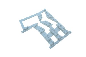 Ballast Plate for Double Slip Crossover Adapter R104 Right