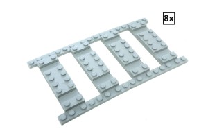 Ballast Plate R184 Set - 8 pieces for 8 R184 tracks