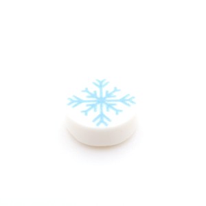 Christmas Special 2022 - Snow Flake - Tile 1x1 Round