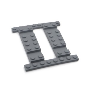 Ballast Plate for Curved Track R88 (half)