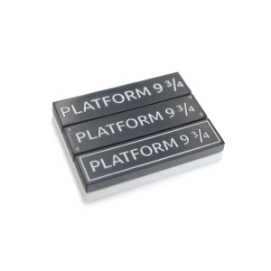Hogwarts Express Small Signs - Tile 1x4