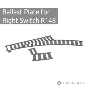 Ballast Plate for Right Switch R148