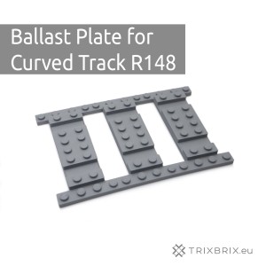 Ballast Plate R148 Set - 8 pieces for 8 R148 tracks