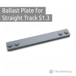 Ballast Plate for Straight Track 1.3