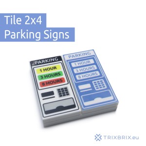 Parking Signs - Tile 2x4