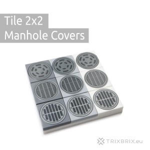 Manhole Covers - Tile 2x2