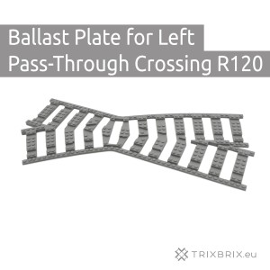 Ballast Plate for Left Pass-Through Crossing R120