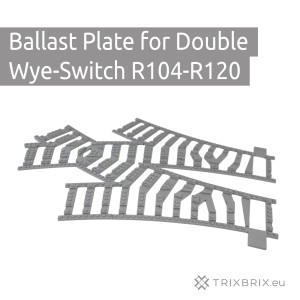 Ballast Plate for Double Wye Switch R104-R120