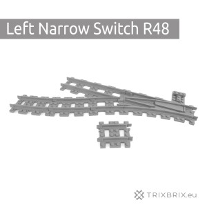 Narrow Left Switch R48
