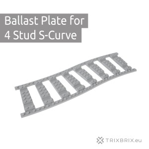 Ballast Plate for 4 Stud S-Curve