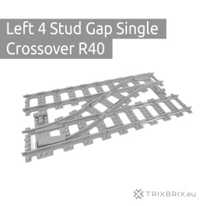 Left 4 Stud Gap Single Crossover