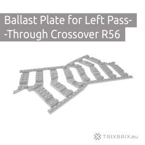 Ballast Plate for Left Pass-Through Crossover R56
