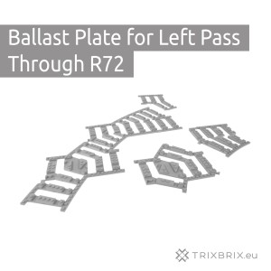 Ballast Plate for Left Pass-Through Crossing R72