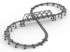 Infinity Loop with Bridge