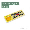 Popculture Signs - Tile 2x6