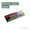 Popculture Signs - Tile 2x6