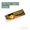 Popculture Signs - Tile 2x6