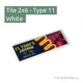 Popculture Signs - Tile 2x6
