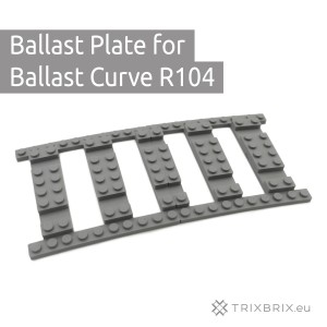 Ballast Plate for Ballast Curve R104