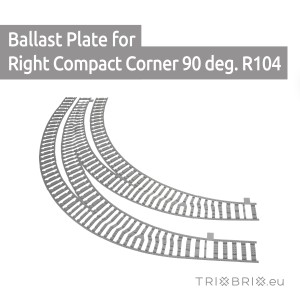 Ballast Plate for Right Compact Corner R104