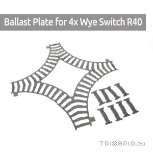 Ballast Plate for 4x Wye Switch R40