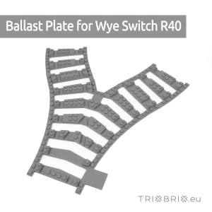Ballast Plate for Wye Switch R40